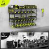 image16quot W Power Tool Organizer Wall Mount Loads 200 lbs Heavy Duty 3Tier 4 Drills Holder Cordless Tool Storage Battery Shelf Utility Racks for Garage Shed Workshop Gifts for Men Husband DadExtra Large
