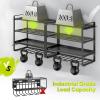image16quot W Power Tool Organizer Wall Mount Loads 200 lbs Heavy Duty 3Tier 4 Drills Holder Cordless Tool Storage Battery Shelf Utility Racks for Garage Shed Workshop Gifts for Men Husband DadExtra Large