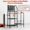 imageFishing Rod Holders for GarageFishing Rod Rack Storage up to 18 Rods3 Tier Adjust Heavy Duty Metal Fish Pole Stand Organizer with Pegboard for Fishing Gear and Equipment Accessories