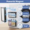 imageMagnetic Dryer Ball HolderMagnetic Hanger Holder Basket Magnetic Lint Bin No Tools Install for Laundry Room Fridge Storage Hanger Organizer